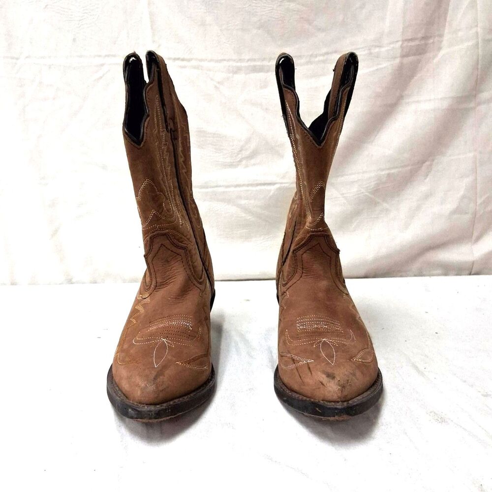 Masterson Boot Co. Western Cowboy/Cowgirl Boots - Size 6M - Leather Upper